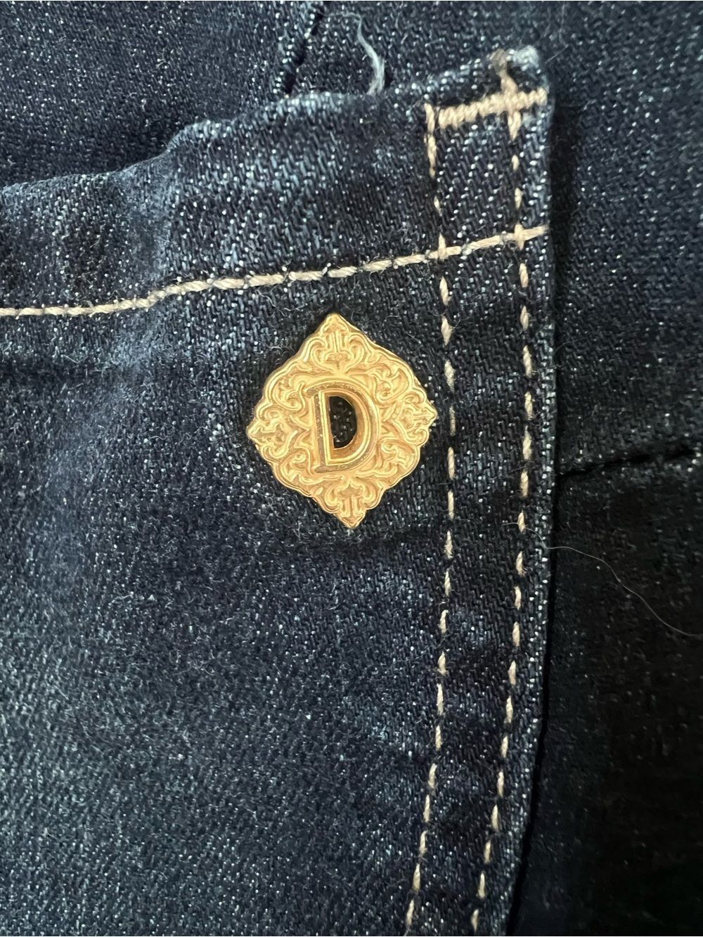 Democracy Ab Solution Dark Wash Womens Jeans - Classic Slim Fit SZ 10 - Picture 10 of 15